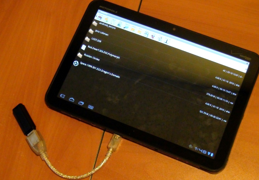 xoom usb-host
