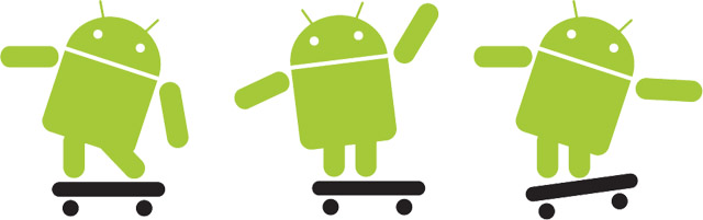 android-skateboard