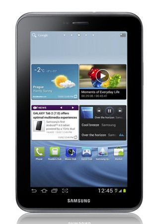 galaxy tab 2 davanti