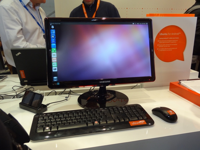 Ubuntu su Android, prova MWC 2012