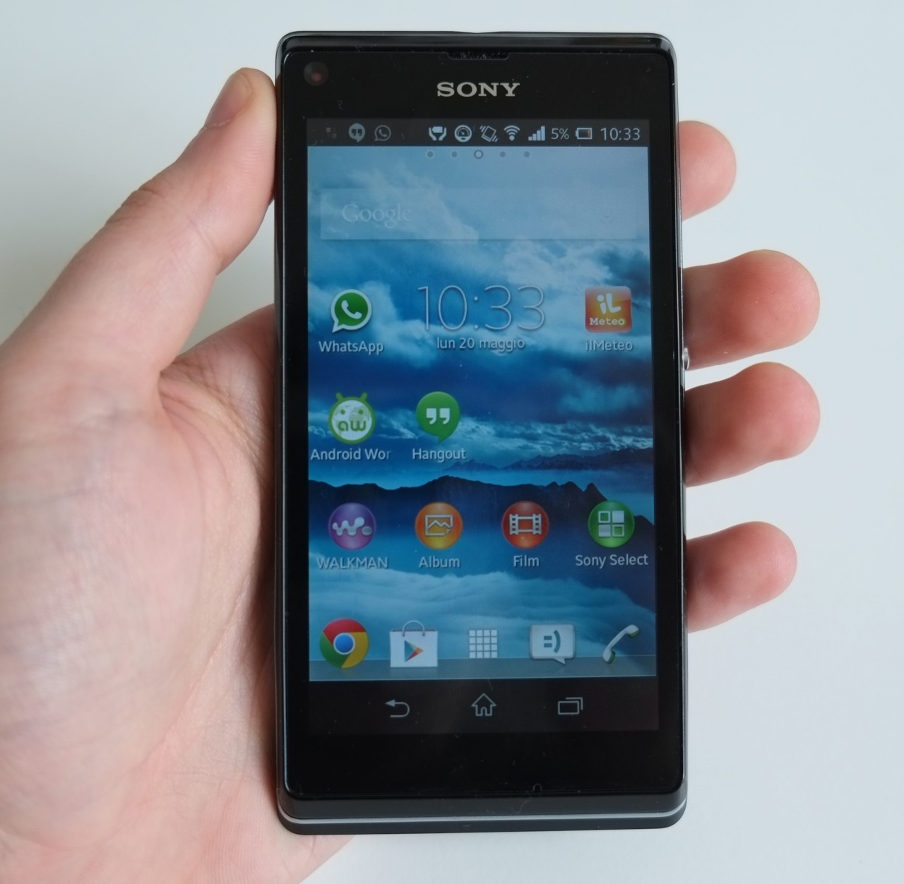 Come aprire xperia l