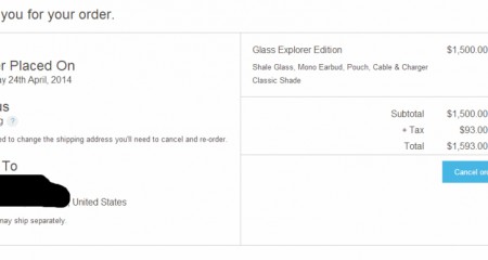 Google Glass acquisto