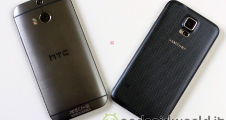 HTC One (M8) Galaxy S5 più