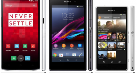 OnePlus One confronto dimensionale 2