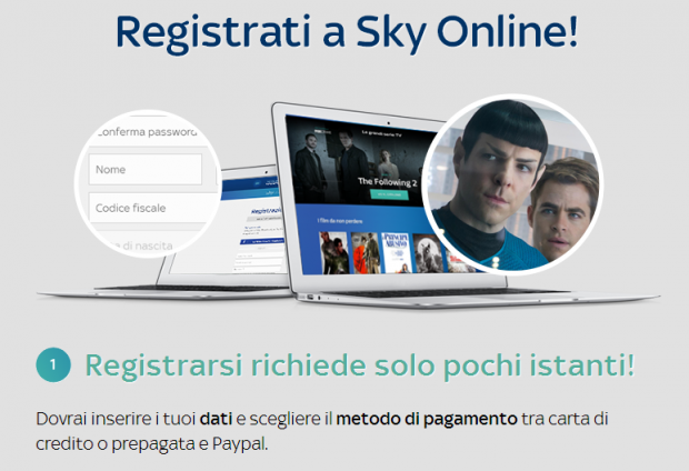 Sky Online Sample