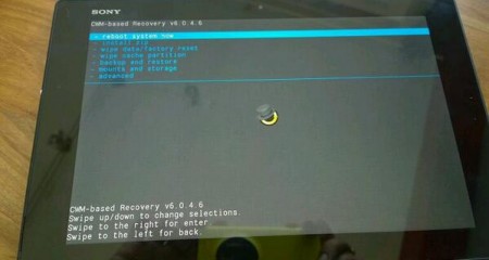 Sony Xperia Z2 recovery