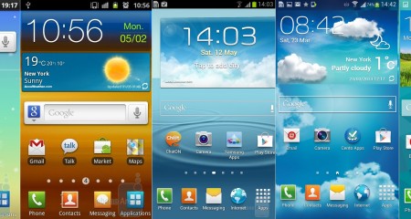 TouchWiz homez