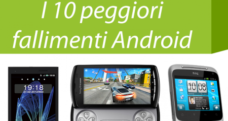 10 peggiori fallimenti Android