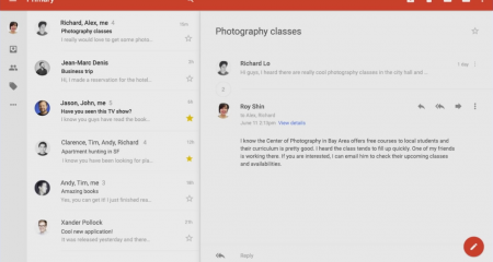 Gmail su tablet