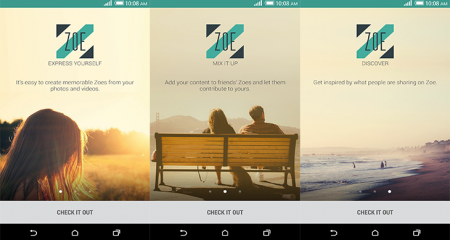 HTC Zoe android 4.4