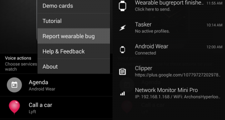 android wear app update