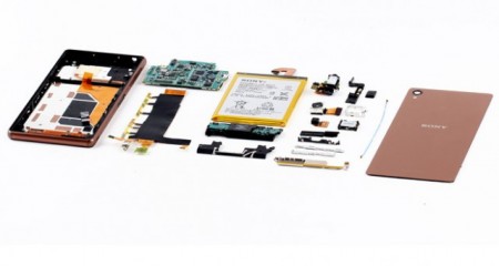 Smontaggio xperia z2