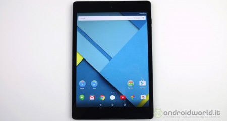Recensione HTC Nexus 9 3