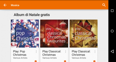 album natale gratis play music