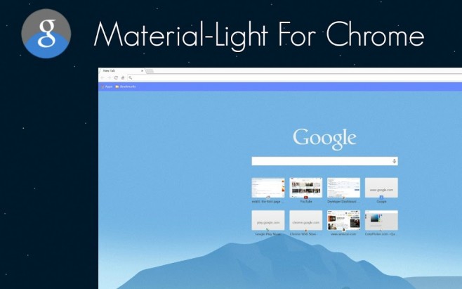 Unlock the new material design for Google Chrome